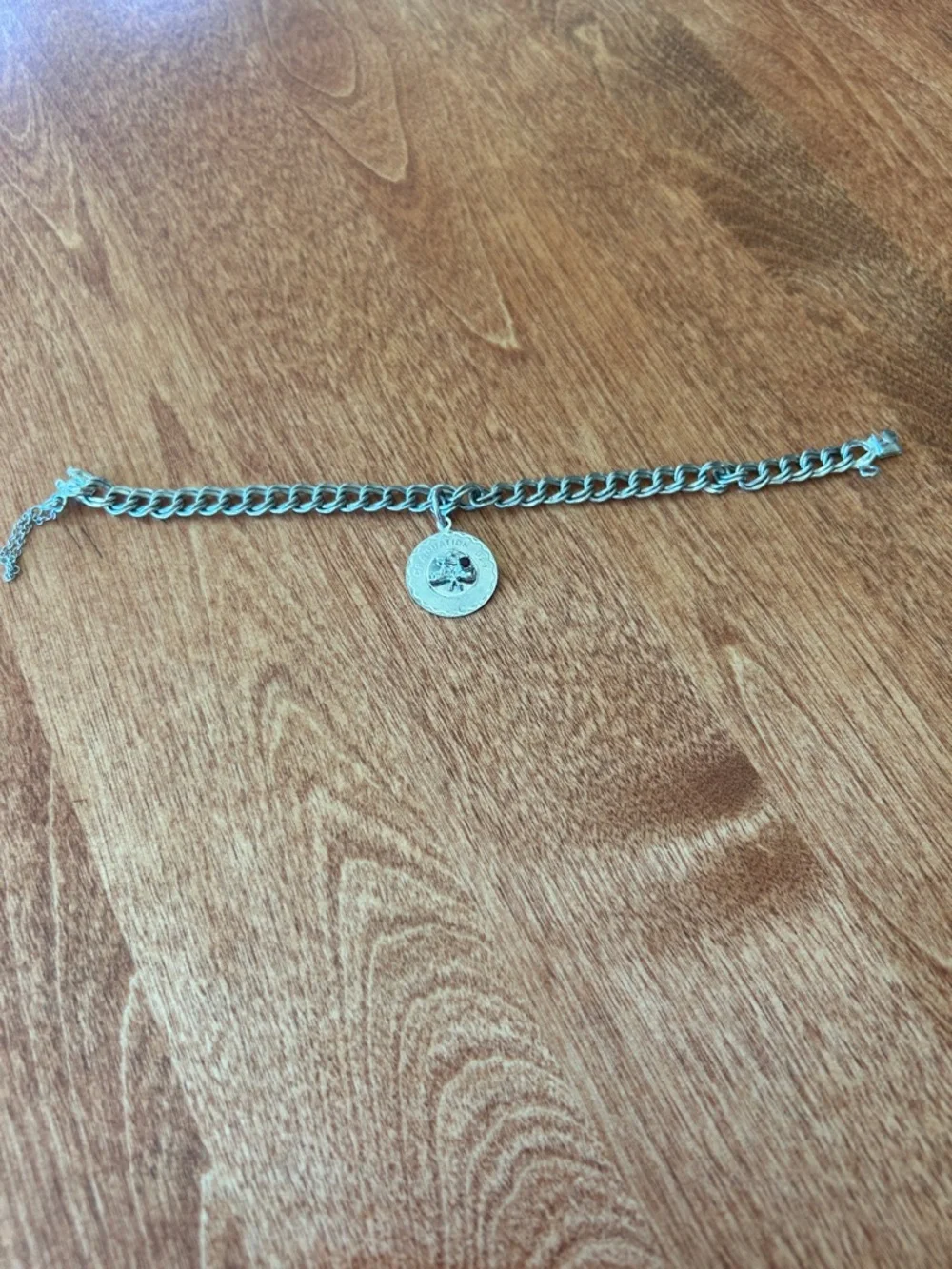 Vintage Sterling Silver Graduation Day Clasped Bracelet - Picture 6 of 8